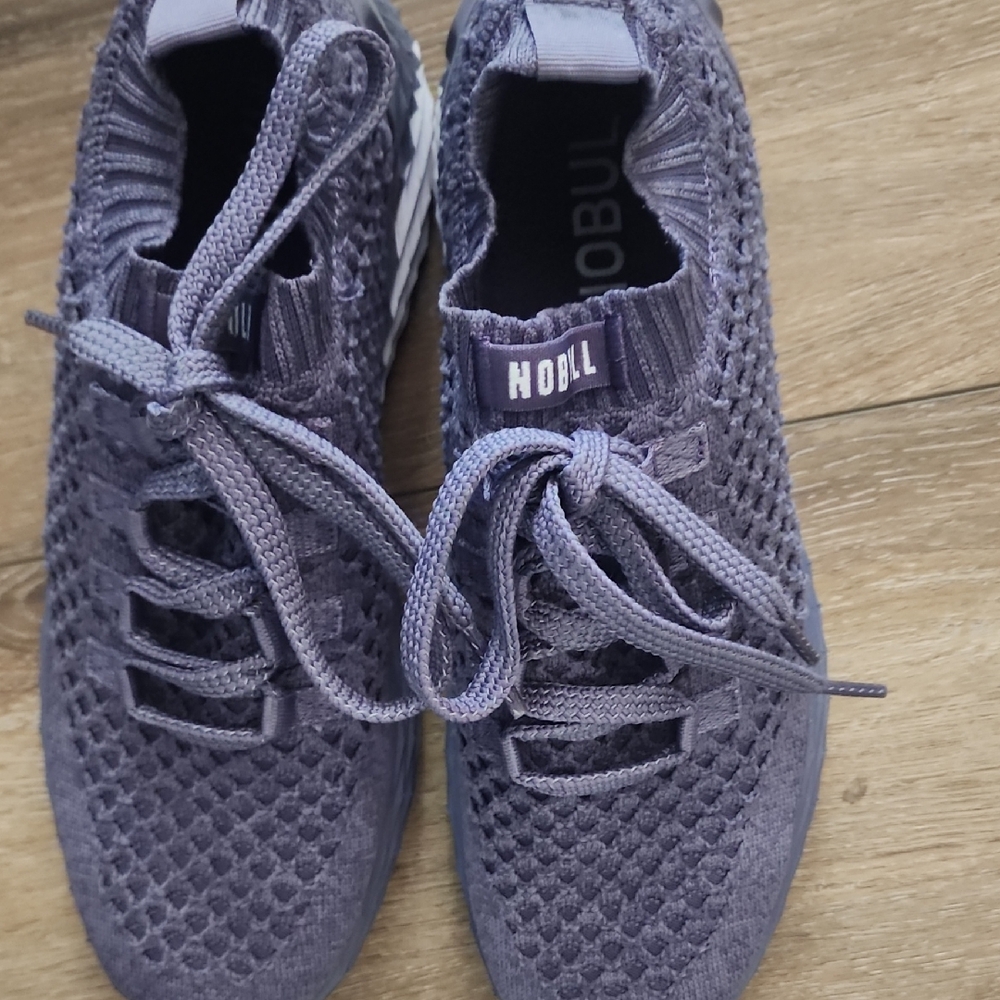 NOBULL Women's All Day Purple Knit Sneakers